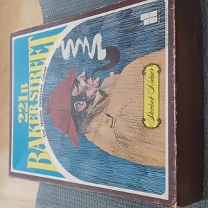 Vintage 1978 - 221B Baker Street detective game (missing a card)